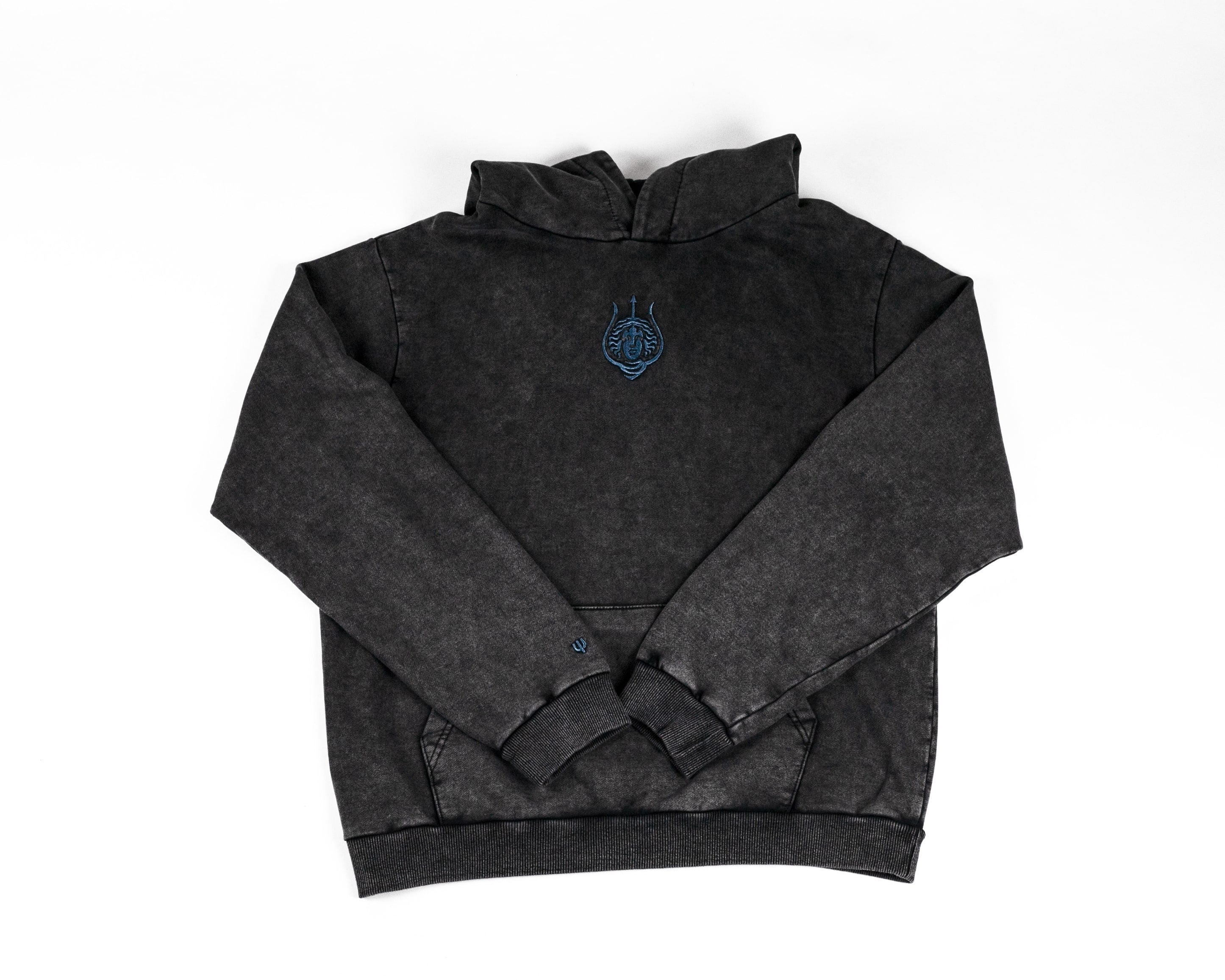 M/GREY】FACCIES / Damage Embroidery Sweat-